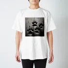 SADOM graphicsのにくきゅう Regular Fit T-Shirt