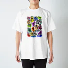 Colorful fam Earthのガチャガチャ スタンダードTシャツ