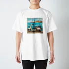 takotakoの原動付き自転車 Regular Fit T-Shirt