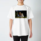 まーくん🐕ちーやん🐈のぬいぐるみのまーちー Regular Fit T-Shirt