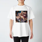 Sesilionの星の精霊の夜舞 Dance of the Star Spirit Regular Fit T-Shirt