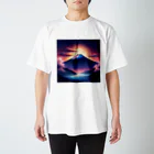 keisan2 shopの幻想的な富士山グッズ Regular Fit T-Shirt