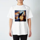 hainyのくじら Regular Fit T-Shirt