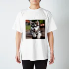 Kybeleのシベリアンハスキーの子犬のグッズ Regular Fit T-Shirt