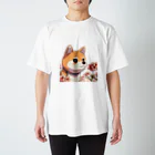 KAWAII-CLUBのKAWAII柴犬011 Regular Fit T-Shirt