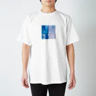 空日記のblue&pink Regular Fit T-Shirt