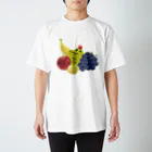 わりとせまいショップのblobwani(フルーツ) Regular Fit T-Shirt