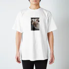 Makoto_Kawano Designの悪そうなのにカワイイ猫ちゃん スタンダードTシャツ
