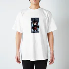 ニンニン忍者パンのとっても小さな忍者さんのキュートなイラスト入り Regular Fit T-Shirt