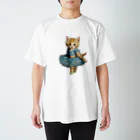 ハッピー・ディライト・ストアのバレリーナの子猫 スタンダードTシャツ