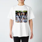 awunのAI美女　 スタンダードTシャツ