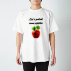 Yorozuyaの”Let's polish some apples" T-シャツ意味は？ 티셔츠