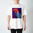 and_parrotのアカサカオウムのTシャツ スタンダードTシャツ