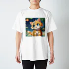 kumatakoのにゃんこ Regular Fit T-Shirt