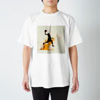 momokarinのバスケットボール #01 Regular Fit T-Shirt