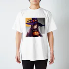 那須モバイル店の魔女っ子　ハロウィン Regular Fit T-Shirt