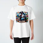 DJシャークのDJシャーク(thank you) Regular Fit T-Shirt