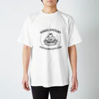 イカ🦑のりんごだいすきいっぬ（ロゴ入り） Regular Fit T-Shirt