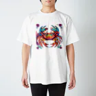 ぐっさんの気まぐれショップのカニのデザイン Regular Fit T-Shirt