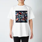 Satoshi27の "アメリカンスポーツの輝き" Regular Fit T-Shirt