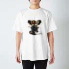 Noir et Blancのリカオン-王冠 Regular Fit T-Shirt