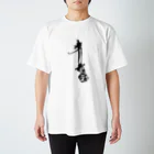 千利煌（せんのりこう）の前衛書道ロゴ（千利煌） Regular Fit T-Shirt