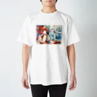 エビマヨ工房の雨の日にはチョコを。 Regular Fit T-Shirt