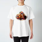 rakuのデコレーションホットケーキ スタンダードTシャツ