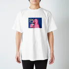 kiwi-kiwiのモモイロドラゴン7A Regular Fit T-Shirt