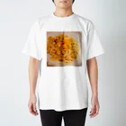 me___cakeの早稲田の油そば スタンダードTシャツ