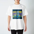 田尻犬(たじりけん)のタジリーヌHIPHOPスタイル Regular Fit T-Shirt