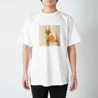 ちょーやのふさふさな柴犬 スタンダードTシャツ