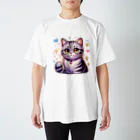 Stellaのアメショーのメイちゃん　キュート猫シリーズ Regular Fit T-Shirt