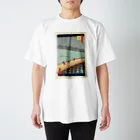 Masterpieceの名所江戸百景　大はしあたけの夕立 スタンダードTシャツ