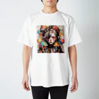 Jake-Hokkaido のJK-005 Pierrot girl スタンダードTシャツ