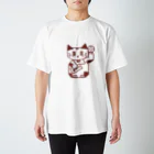 Lin Designのしかくい招き猫 Regular Fit T-Shirt