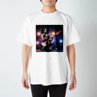 BEAST STAGEのBEAST STAGE ボーダーコリーギタリスト　Tシャツ スタンダードTシャツ