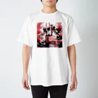 KafyRiruの君想う　｢水墨画風｣ Regular Fit T-Shirt