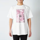 花巻花郎のぐにょぐにょうさぎちゃん Regular Fit T-Shirt