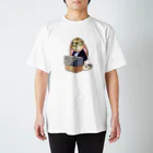 黒柳小鉄の黒柳小鉄くん（石抱き） Regular Fit T-Shirt