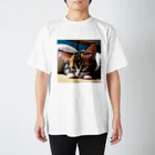 anagram12の見つめる子猫 スタンダードTシャツ