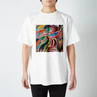 ながさわショップの絵の具 Regular Fit T-Shirt