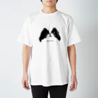 きょみこの狆グッズのおみせのJapaneseChin Regular Fit T-Shirt