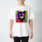 SuperTrioのCOLOR CAT スタンダードTシャツ