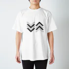 sennoaideaの高低 Regular Fit T-Shirt