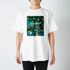 たびねこグッズSHOPのたびねこ-クリスマスソング Regular Fit T-Shirt