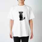 人外屋さんのねこにゃんとねこ吉くん Regular Fit T-Shirt