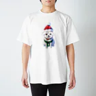 KafyRiruのMerry Xmas　わんこ Regular Fit T-Shirt