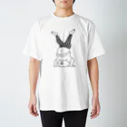 YUICHI design shopのさかだちクマ スタンダードTシャツ