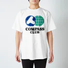 コンパスクラブ：東大阪の卓球場（無料体験あります）のコンパスクラブ （ロゴ） スタンダードTシャツ